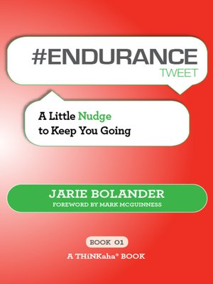 cover image of #ENDURANCE tweet Book01